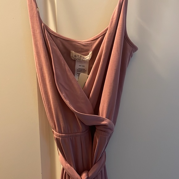 Alora L*Space Jumpsuit NWT in dusty rose - Picture 7 of 7